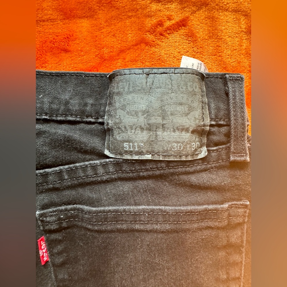 511 Black Levi Jeans